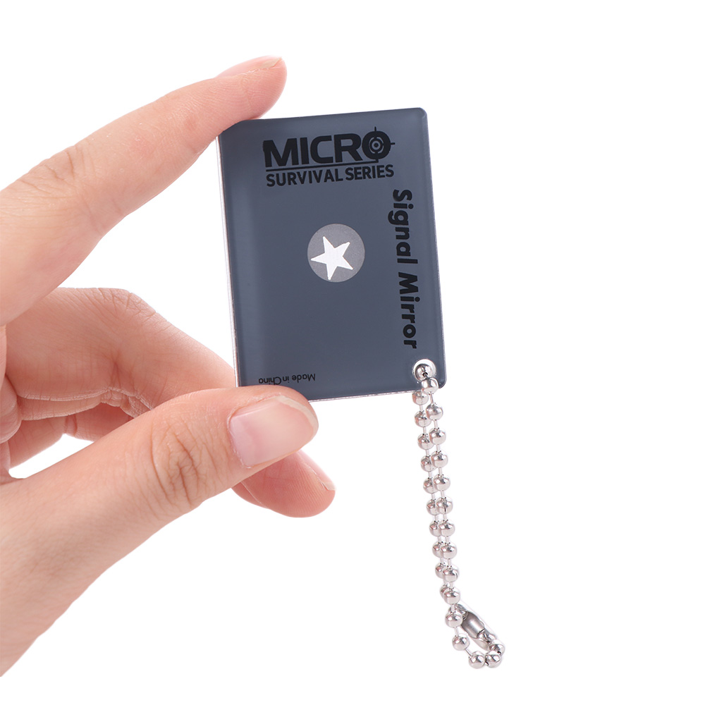 Signal Mirror Rescue - Reflective Outdoor Signal Mirror Practical Multifunction