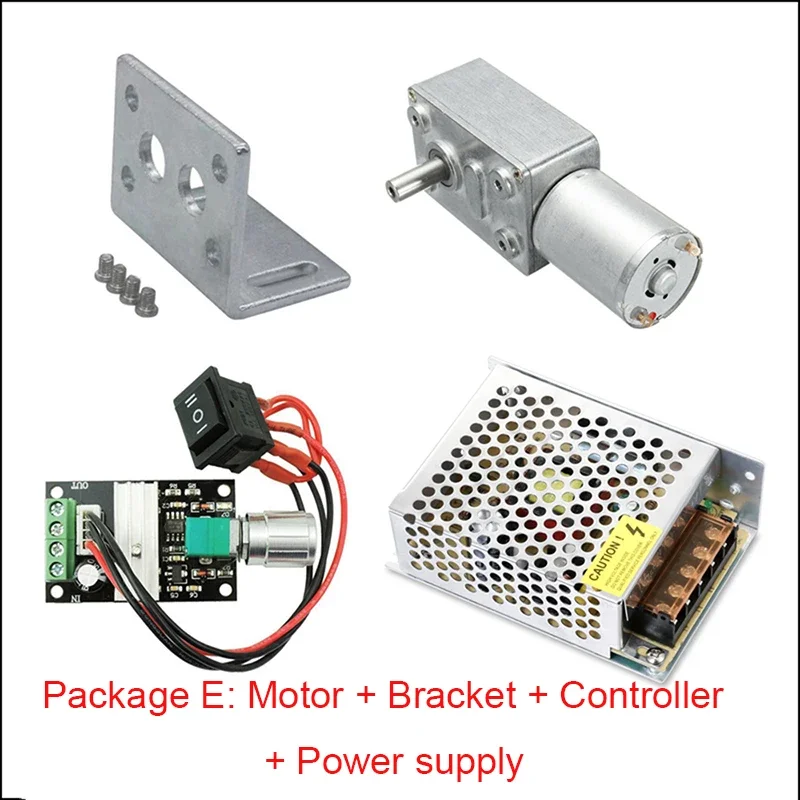 Outdoor Adventure Box - JGY370 Geared Motor 12V 24V Low