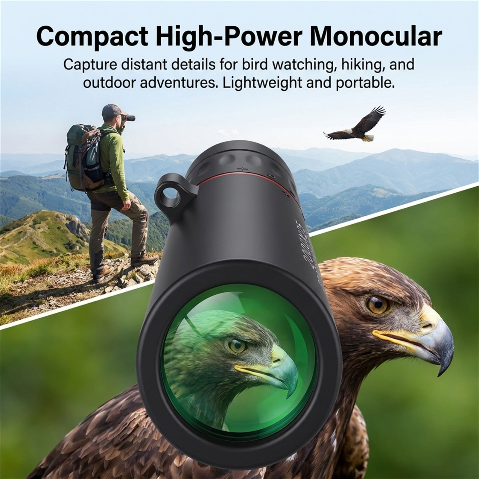 Mini Monocular Telescope High- - Outdoor Adventure And Travel ulasan dan harga