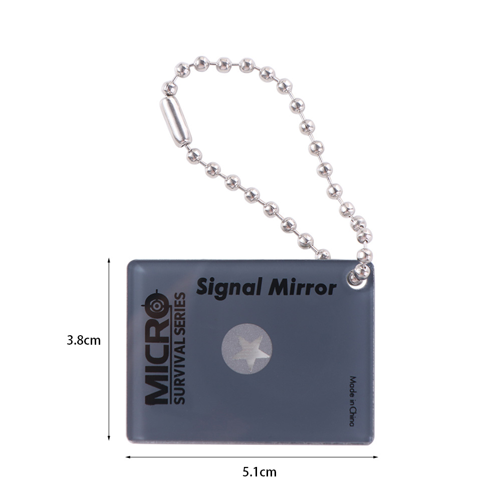 Reflective Outdoor Signal Mirr - Signal Mirror Rescue ulasan dan harga