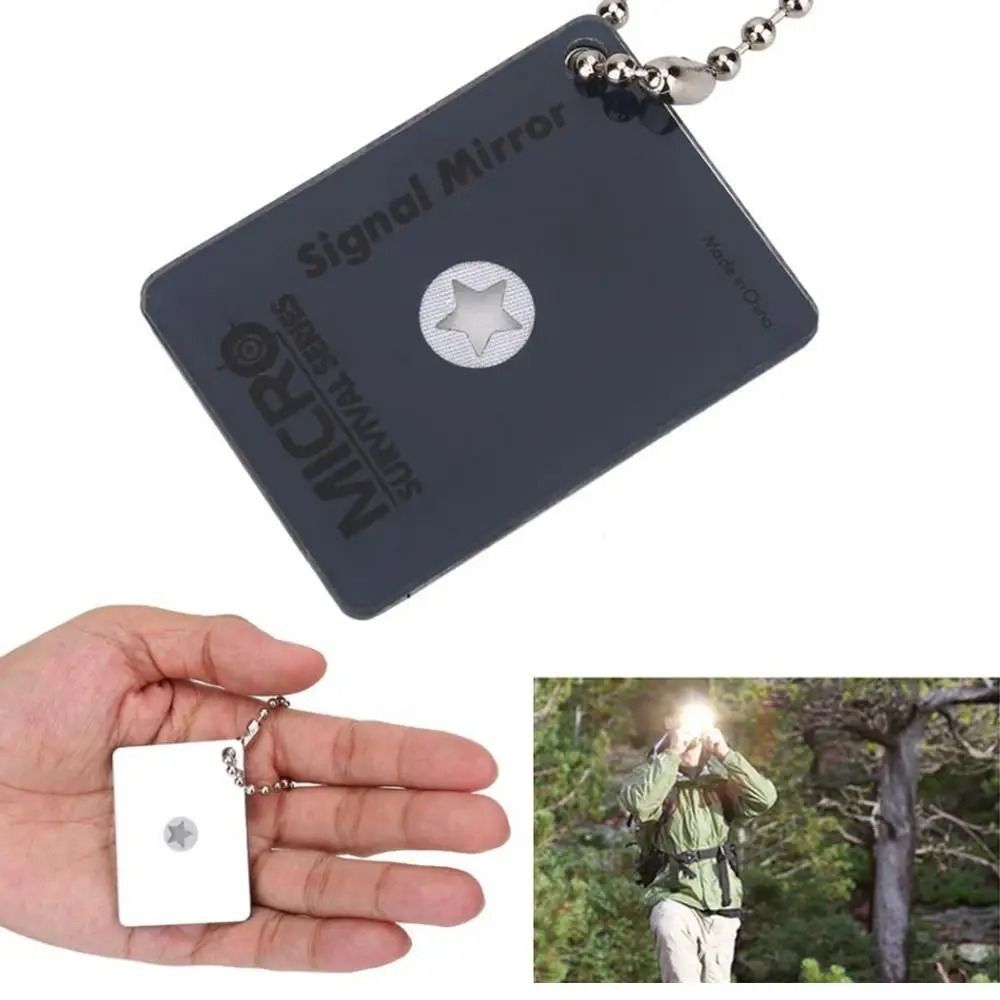 Reflective Outdoor Signal Mirr - Signal Mirror Rescue ulasan dan harga