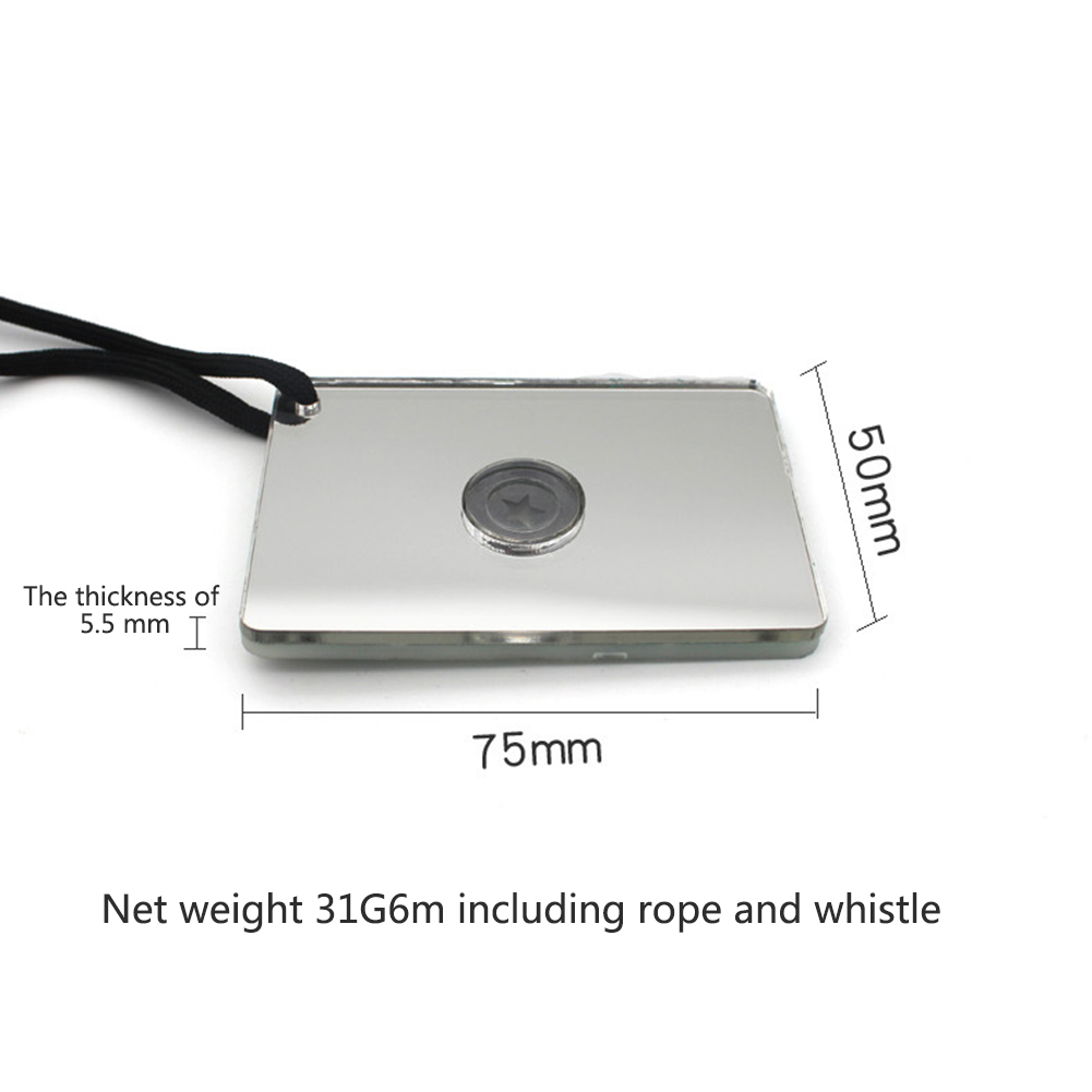 Signal Mirror Traval Hiking Ac - Signal Mirror Rescue ulasan dan harga