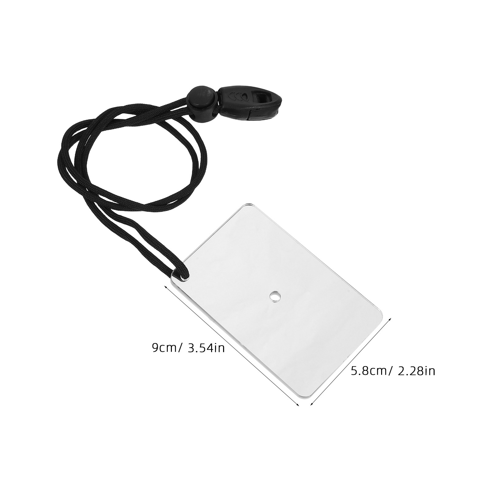 Survival Signal Mirror Acrylic - Signal Mirror Rescue ulasan dan harga