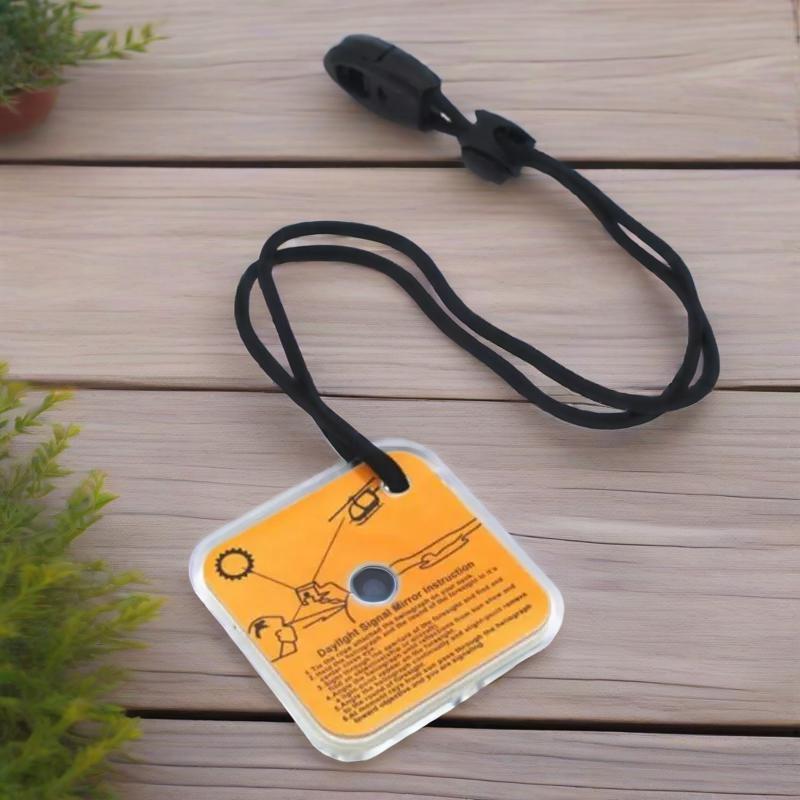 1Pc Survival Signal Mirror Sun - Signal Mirror Rescue ulasan dan harga
