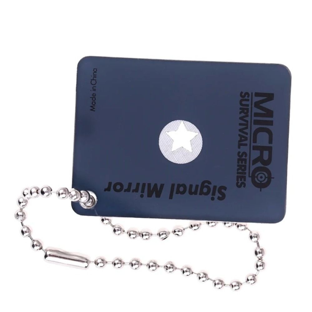 Portable Reflective Outdoor Si - Signal Mirror Rescue ulasan dan harga