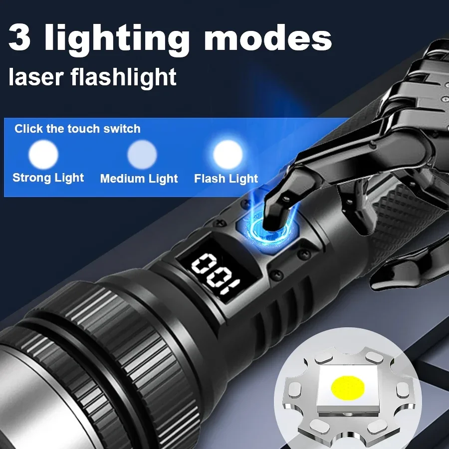 Ultra-Bright Rechargeable Flas - Outdoor Adventure And Travel ulasan dan harga