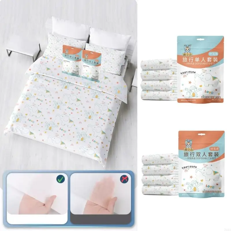 1Set Disposable Bed Sheets Cov - Outdoor Adventure America ulasan dan harga
