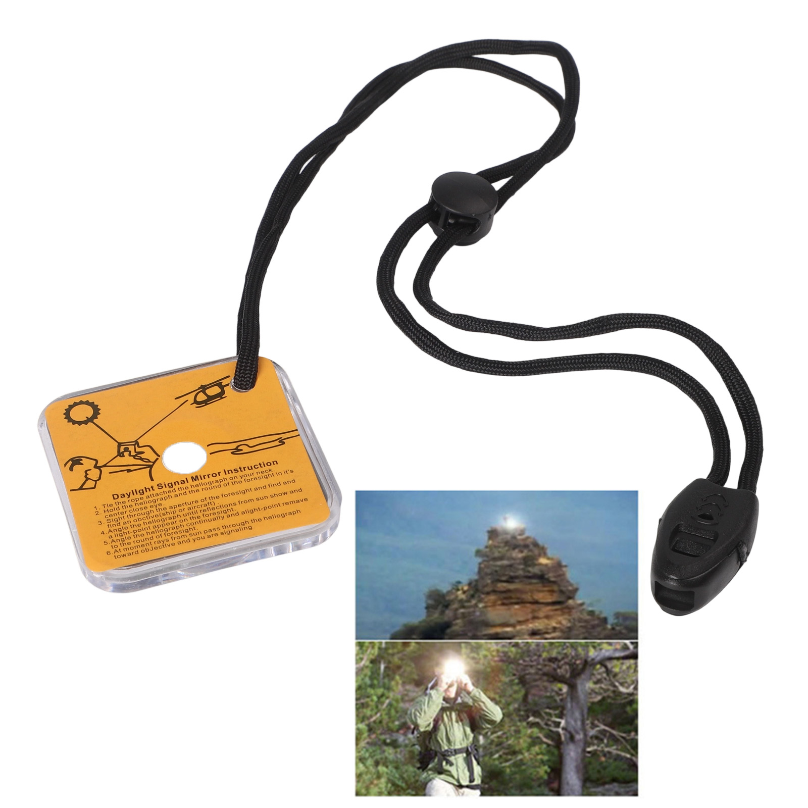 For Rescue Signaling Hiking Ac - Signal Mirror Rescue ulasan dan harga
