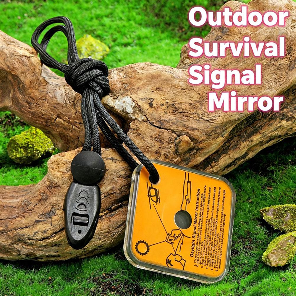 Survival Signal Mirror with Wh - Signal Mirror Rescue ulasan dan harga