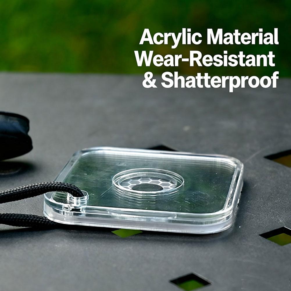 Survival Signal Mirror with Wh - Signal Mirror Rescue ulasan dan harga