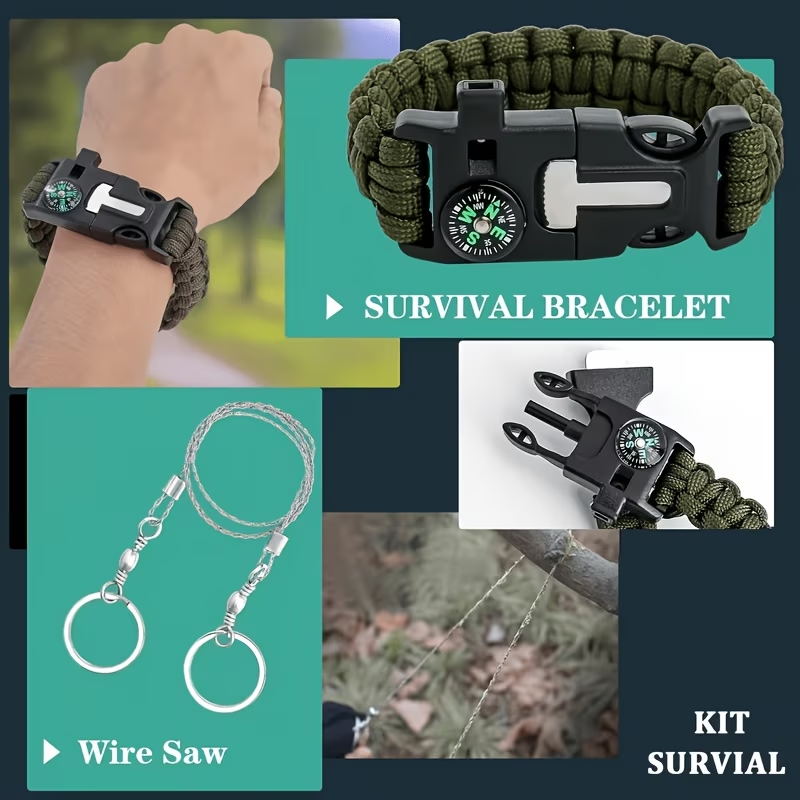 242 Survival Kit for Outdoor A - Outdoor Adventure And Travel ulasan dan harga