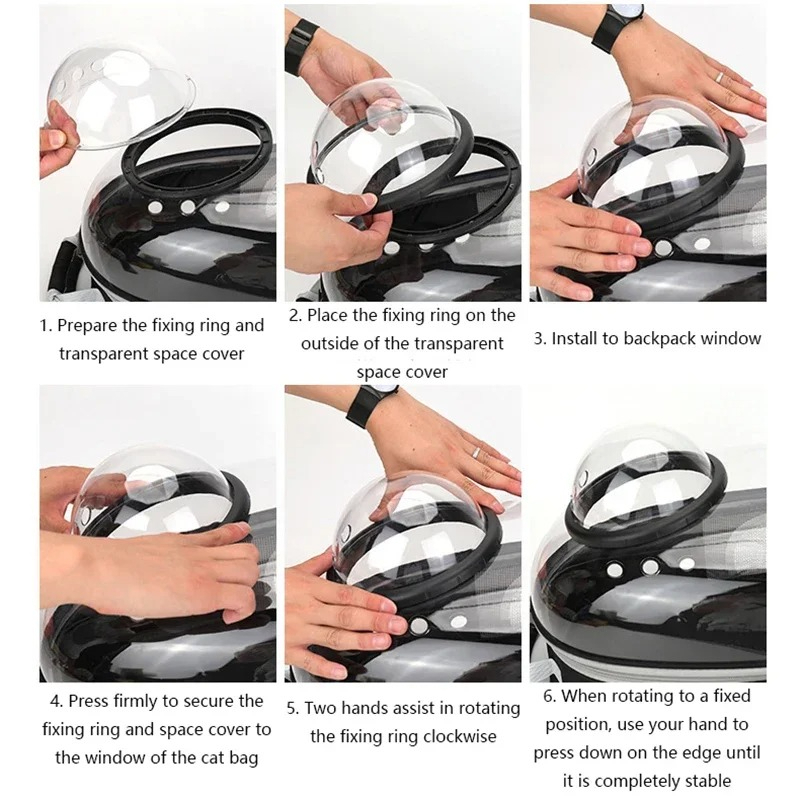 Transparent Space Capsule Pet  - Outdoor Adventure And Travel ulasan dan harga