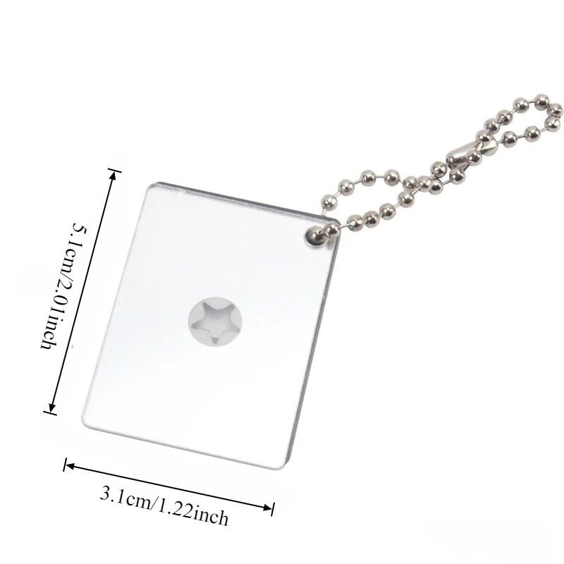 1Pc Mini Survival Signal Mirro - Signal Mirror Rescue ulasan dan harga