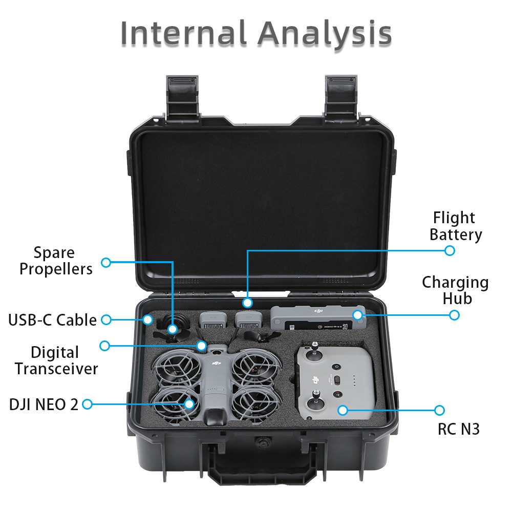 For DJI NEO 2 Case Bag Explosi - Outdoor Adventure Box ulasan dan harga