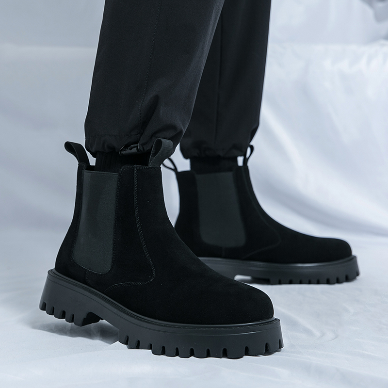 Men Business Chelsea Boots Hig - Outdoor Adventure America ulasan dan harga