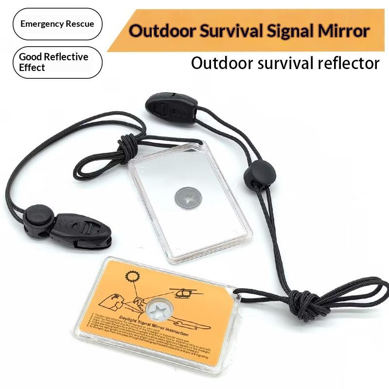 New Outdoor Survival Signal Mi - Signal Mirror Rescue ulasan dan harga