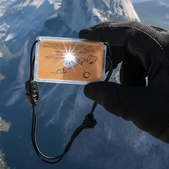 Outdoor Survival Signal Mirror - Signal Mirror Rescue ulasan dan harga