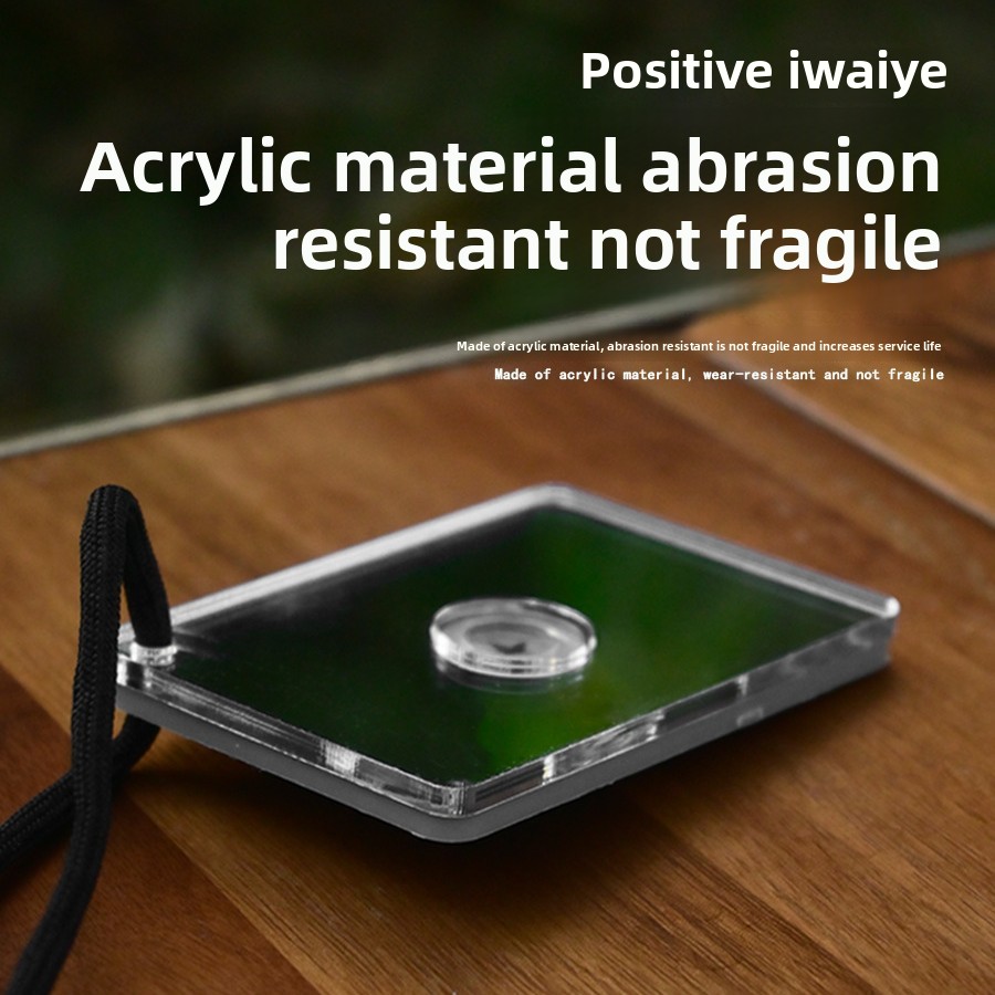 1PCS Outdoor Kayak Survival Si - Signal Mirror Rescue ulasan dan harga