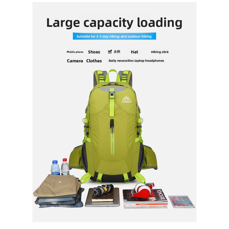 AZELA 36-55L Hiking Backpack L - Outdoor Adventure And Travel ulasan dan harga